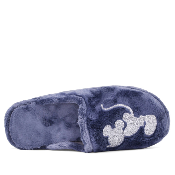 Zapatillas casa SUAVEFLEX azules de mickey y minnie - Querol online