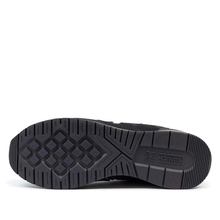 Zapatillas deportivas Munich dash premium negro y beige - Querol online