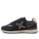 Zapatillas deportivas Munich dash premium negro y beige - Querol online