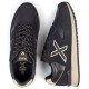 Zapatillas deportivas Munich dash premium negro y beige - Querol online