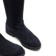 BOTAS ALTAS DE PIEL CARBÓN CON CREMALLERA ÁGATA PORRONET - Querol online