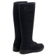 BOTAS ALTAS DE PIEL CARBÓN CON CREMALLERA ÁGATA PORRONET - Querol online