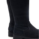 BOTAS ALTAS DE PIEL CARBÓN CON CREMALLERA ÁGATA PORRONET - Querol online