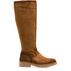 BOTAS ALTAS DE PIEL CUERO CON CREMALLERA ÁGATA PORRONET - Querol online