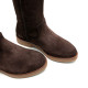 Botas Porronet ALTAS DE PIEL CUERO CON CREMALLERA ÁGATA - Querol online