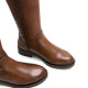 BOTAS ALTAS DE PIEL CUERO CON CREMALLERA BELÉN PORRONET - Querol online