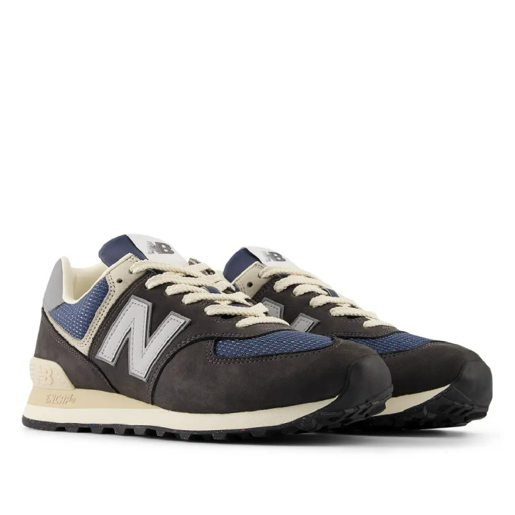 Zapatillas deportivas New Balance 574 blue con brown hombre - Querol online