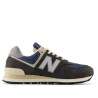 Sabatilles esportives New Balance 574 blue amb brown home