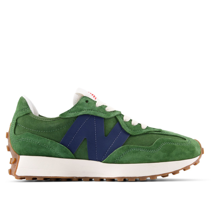 Zapatillas deportivas New Balance 327 green con blue para hombre - Querol online