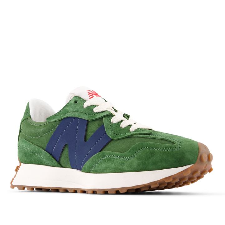 Zapatillas deportivas New Balance 327 green con blue para hombre - Querol online