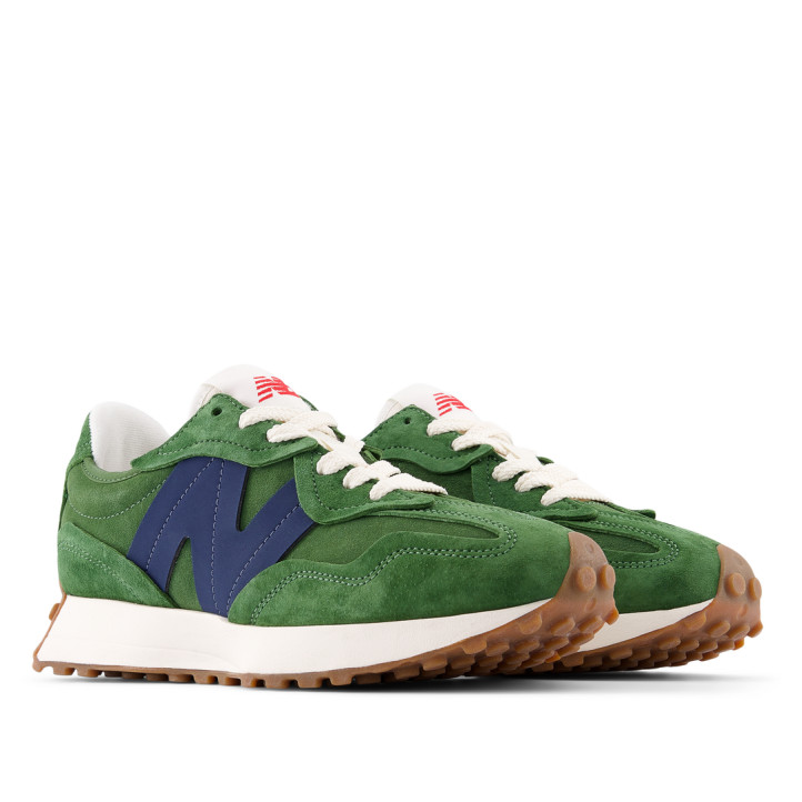Zapatillas deportivas New Balance 327 green con blue para hombre - Querol online