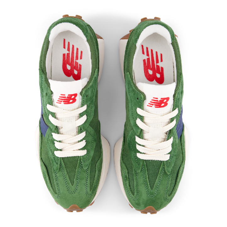 Zapatillas deportivas New Balance 327 green con blue para hombre - Querol online