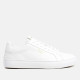 Zapatillas urban Pepe Jeans candem rum blancas con material efecto serpiente - Querol online