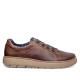 Zapatos sport Callaghan adaptable marrones con cordones elásticos - Querol online