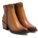 BOTINES COWBOY DE PIEL CUERO CON CREMALLERA FRIDA PORRONET - Querol online