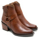 BOTINES COWBOY DE PIEL CUERO CON CREMALLERA FABIANA PORRONET - Querol online