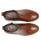 Botins de taló Fluchos nydia marrons de pell amb detall decoratiu - Querol online