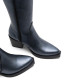 BOTAS COWBOY DE PIEL METALIZADA PLOMO FABILA PORRONET - Querol online