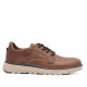 Zapatos sport Baerchi ultralight sport marrones de piel con cordones - Querol online