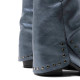 BOTAS DOBLE FAZ DE PIEL PLOMO CON TACHUELAS FAITH PORRONET - Querol online