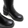 BOTAS DE PIEL CON CREMALLERA NEGRO MARNI PORRONET