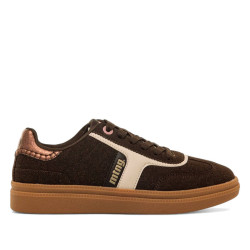 Sabatilles urban Mustang cumbia marrons amb detalls cobre - Querol online