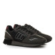 Zapatillas deportivas Mustang joggo classic negras de inspiración retro running - Querol online
