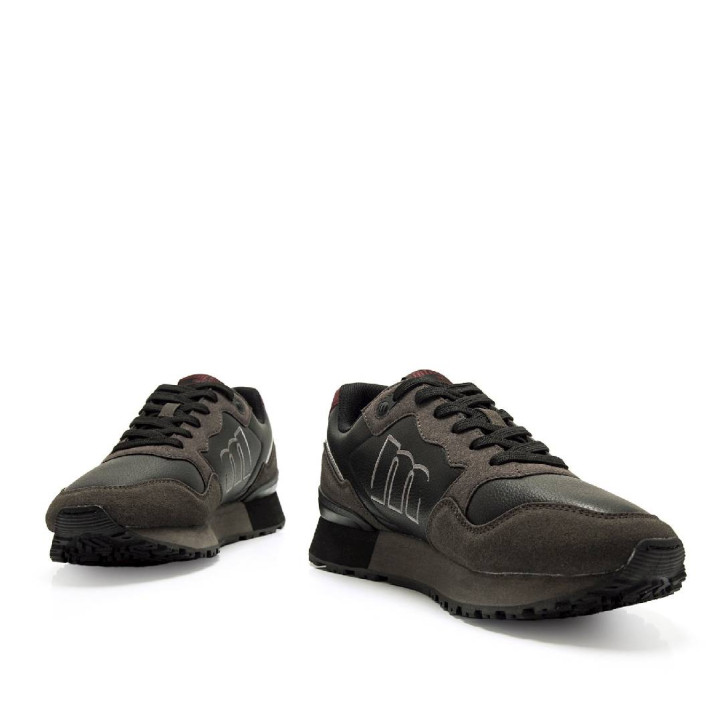 Sabatilles esportives Mustang joggo classic negres d'inspiració retro running - Querol online