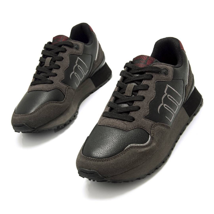 Sabatilles esportives Mustang joggo classic negres d'inspiració retro running - Querol online