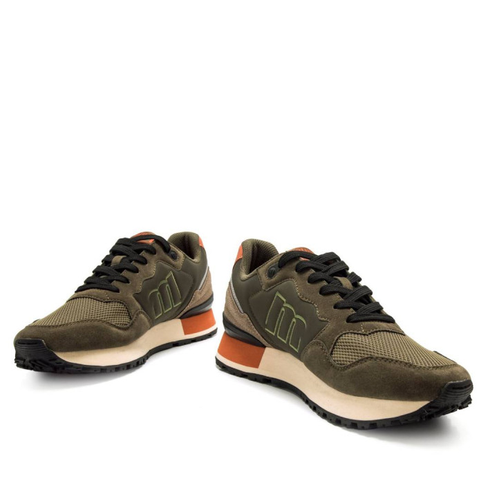 Sabatilles esportives Mustang joggo classic verdes d'inspiració retro running - Querol online