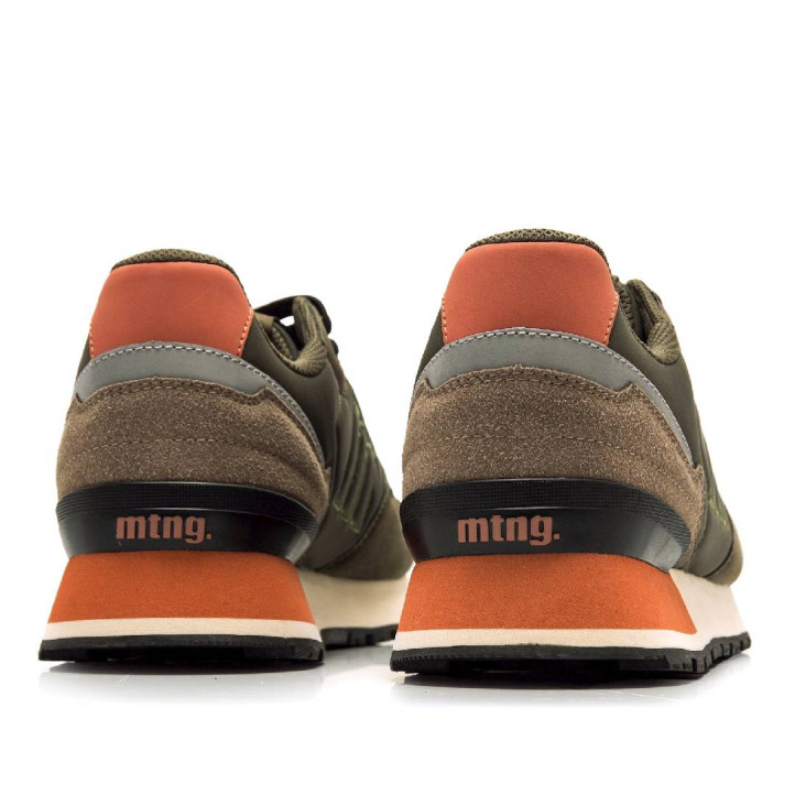 Zapatillas deportivas Mustang joggo classic verdes de inspiración retro running - Querol online