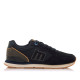 Sabatilles esportives Mustang joggo classic blau marí amb detalls marrons - Querol online