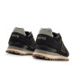 Zapatillas deportivas Mustang joggo track negras con acabados negros y grises - Querol online