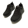 Zapatillas deportivas Mustang somo negras con cordones a juego