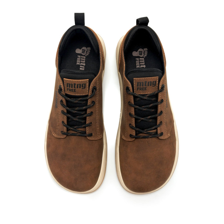 Zapatillas deportivas Mustang free miami marrones barefoot - Querol online