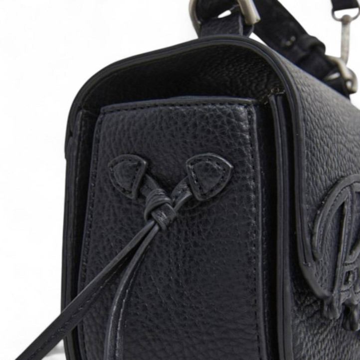 Bossa Pepe Jeans amber script negre amb tira extra - Querol online
