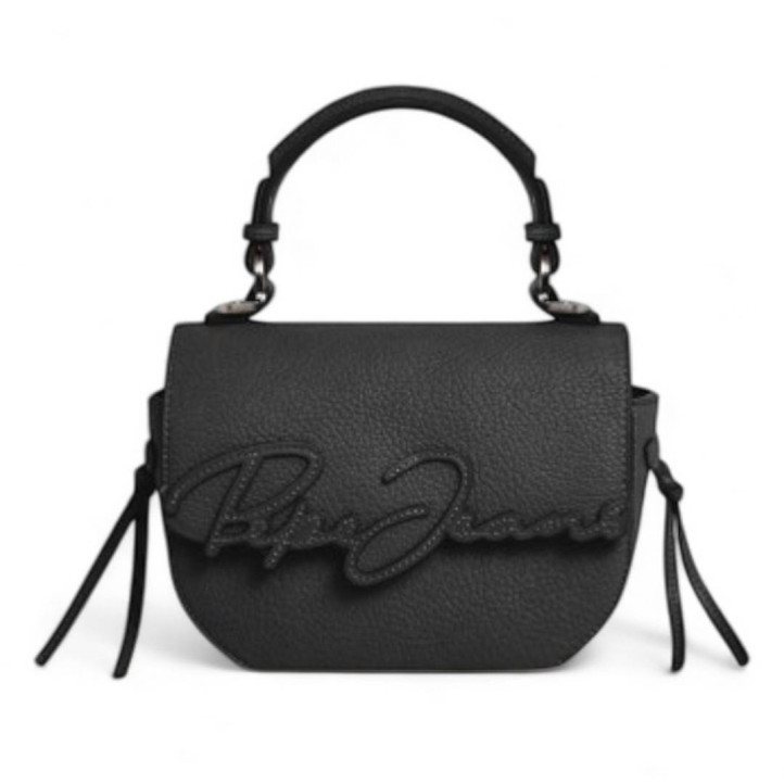 Bossa Pepe Jeans amber script negre amb tira extra - Querol online