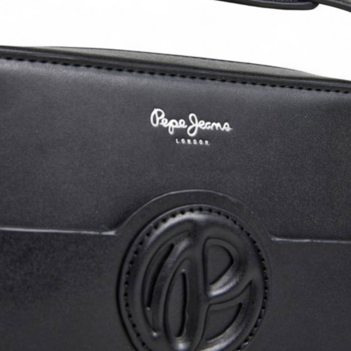 Bolso Pepe Jeans beverly limited negro estilo bandolera - Querol online