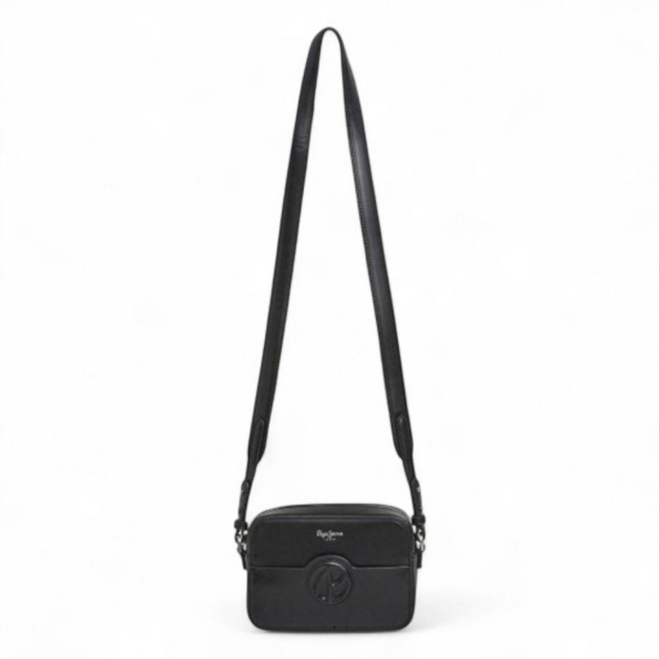 Bolso Pepe Jeans beverly limited negro estilo bandolera - Querol online