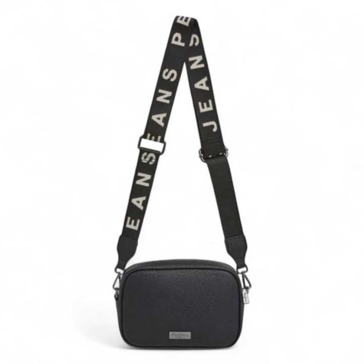 Bolso Pepe Jeans georgina negro estilo sport - Querol online