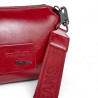 Bolso Pepe Jeans edith glossy rojo estilo bandolera
