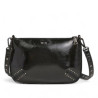 Bolso Pepe Jeans valeria glimmer negro estilo bandolera