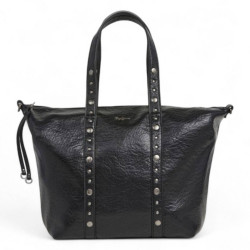 Bolso Pepe Jeans chelsea moon negro estilo bowling - Querol online