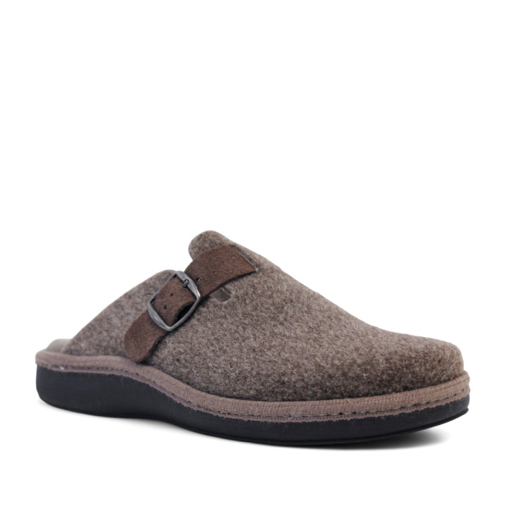 Zapatillas casa Salvi león elfo tabaco marrones - Querol online