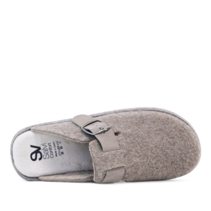 Zapatillas casa Salvi madrid elfo tostado - Querol online
