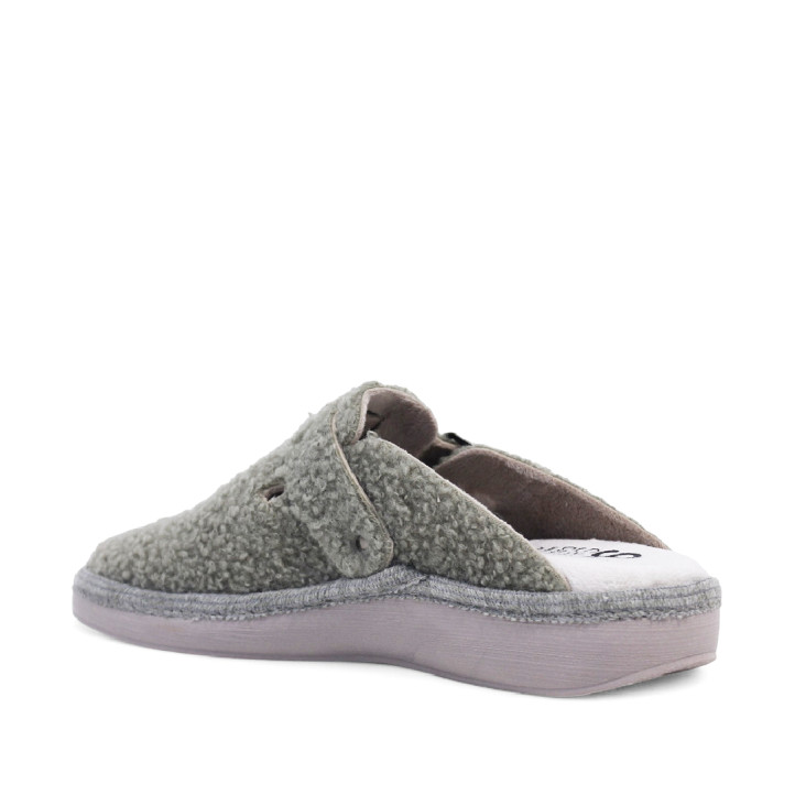 Zapatillas casa Salvi madrid teddy kaki - Querol online