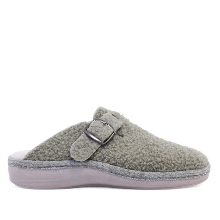 Zapatillas casa Salvi madrid teddy kaki - Querol online