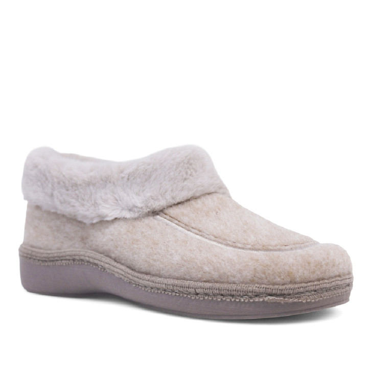 Zapatillas casa Salvi elfo crema - Querol online