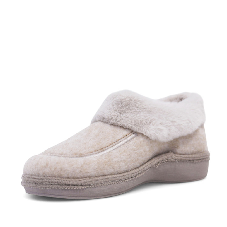 Zapatillas casa Salvi elfo crema - Querol online