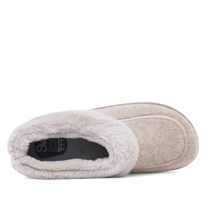 Zapatillas casa Salvi elfo crema - Querol online
